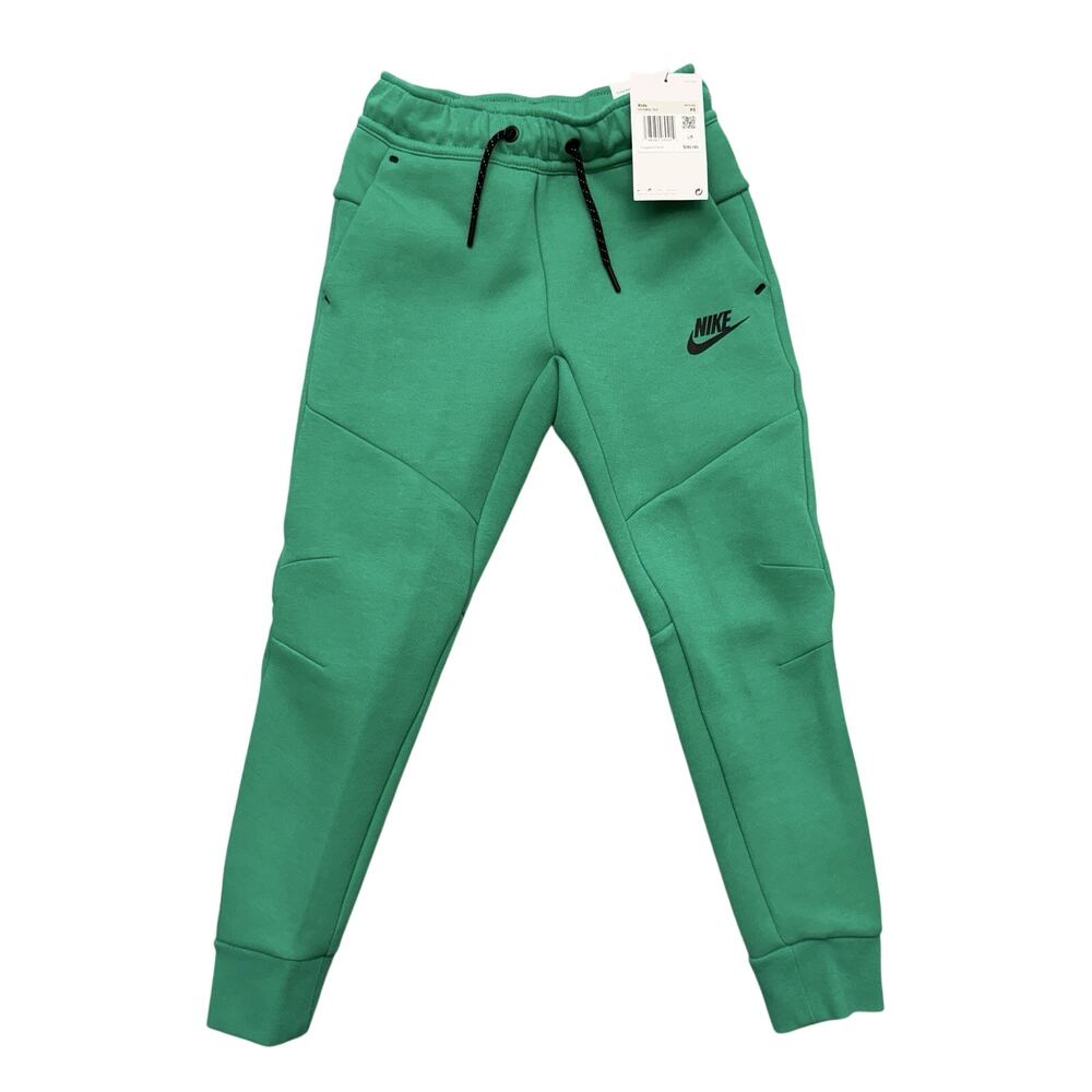 Nike Tech Fleece Sweatpants Spring Green NWT Jogger Pants HV5869-324 Size XS
